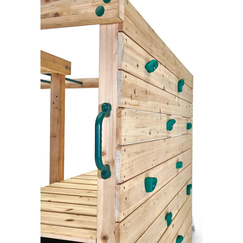 Plum® Wooden Climbing Cube XL, Outdoor Play Equipment Learning SPACE