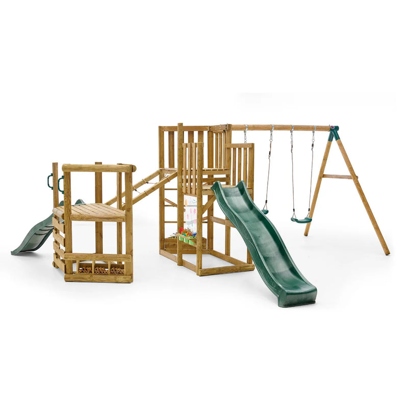 Plum® Discovery® Adventure Playcentre with Swings, Outdoor Play Equipment Learning SPACE