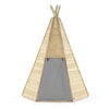 Plum® Great Wooden Teepee Hideaway - Large, Playhouse Learning SPACE