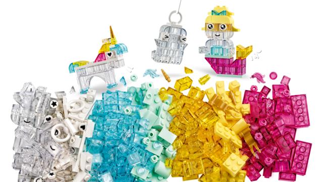 LEGO® Classic (11040) Magical Transparent Box, Activity Toys Learning SPACE