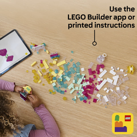 LEGO® Classic (11040) Magical Transparent Box, Activity Toys Learning SPACE