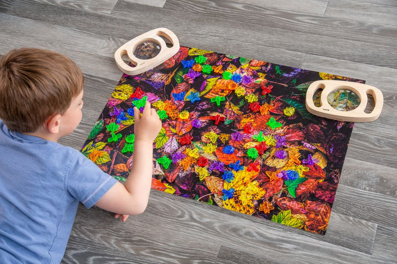 Autumn Leaves A2 Play Mat, Learning SPACE