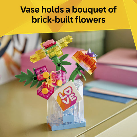 LEGO® Creator (31383) 3-in-1 Floral Decor Perfume Bottle, Activity Toys Learning SPACE