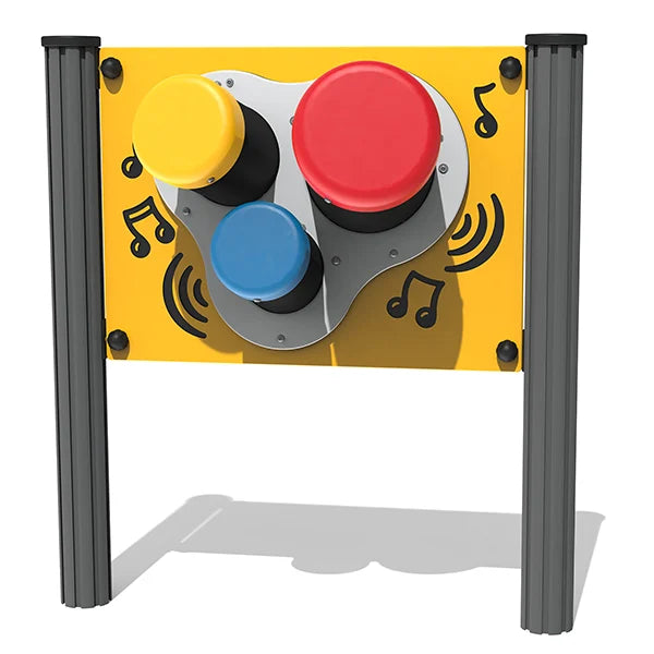 3 Bongos Musical Panel, Learning SPACE