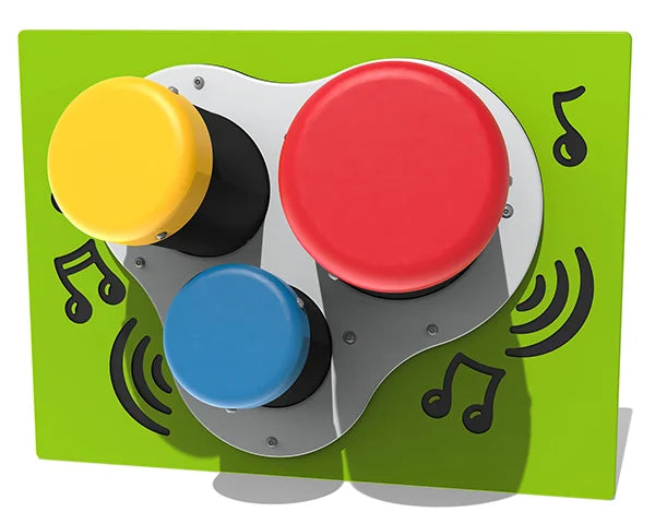 3 Bongos Musical Panel, Learning SPACE