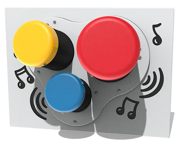 3 Bongos Musical Panel, Learning SPACE