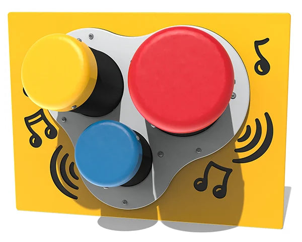3 Bongos Musical Panel, Learning SPACE