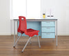3 Drawer Fully Welded Frame Teachers Desk, Learning SPACE