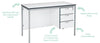 3 Drawer Fully Welded Frame Teachers Desk, Learning SPACE