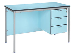 3 Drawer Fully Welded Frame Teachers Desk, Learning SPACE