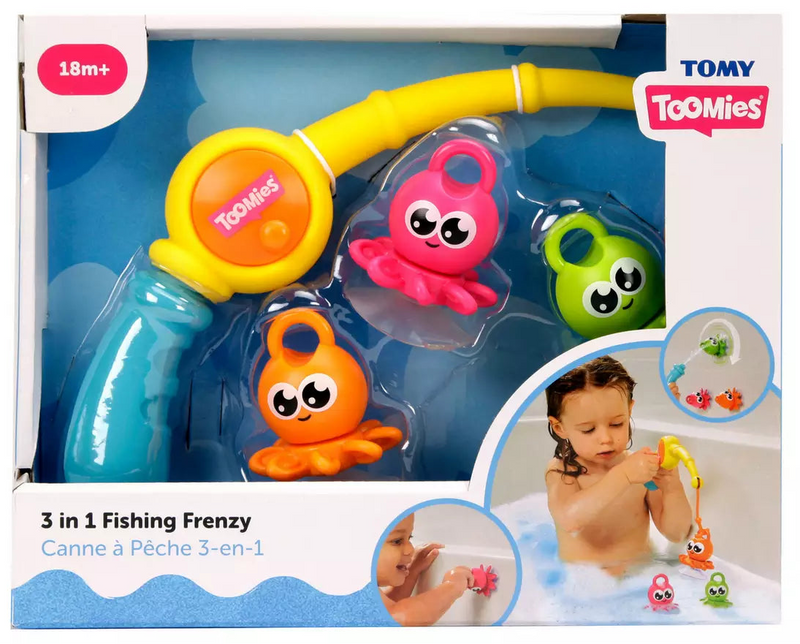 3 In 1 Fishing Frenzy Bath Toy, Learning SPACE