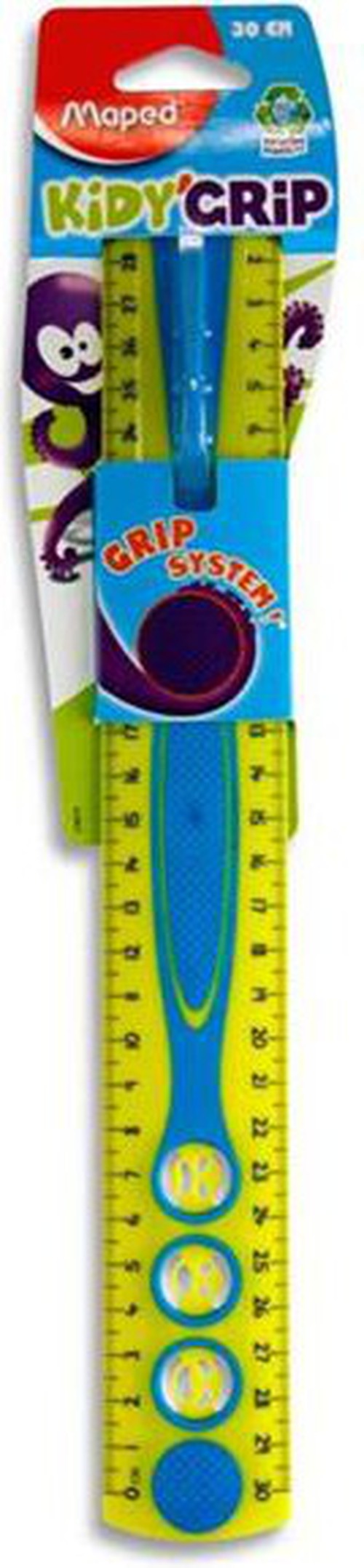 30cm Kidygrip Ruler, Learning SPACE