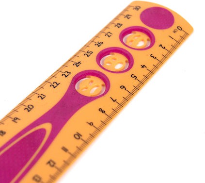 30cm Kidygrip Ruler, Learning SPACE