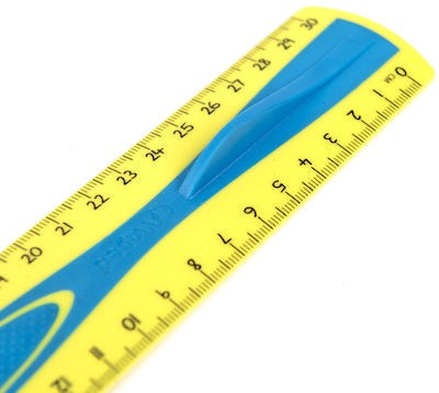 30cm Kidygrip Ruler, Learning SPACE