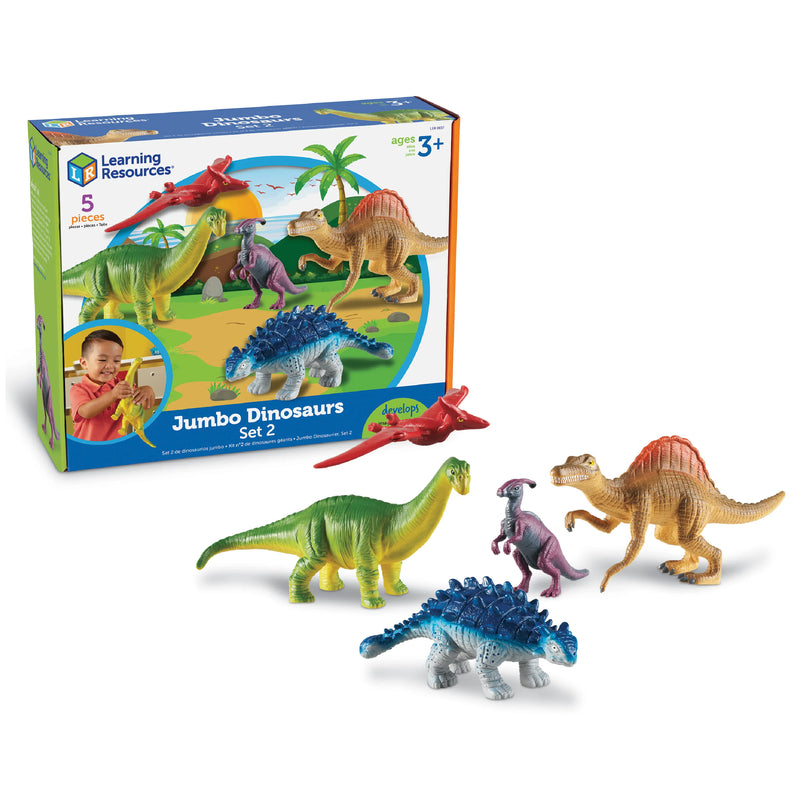 Jumbo Dinosaurs Sets, Learning SPACE