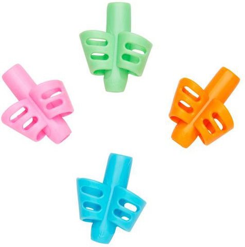 4 Butterfly Junior Pencil Grips-Additional Need, Back To School, Clever Kidz, Dyslexia, Early Years Literacy, Fine Motor Skills, Handwriting, Helps With, Neuro Diversity, Primary Literacy, Stationery, Stock-Learning SPACE