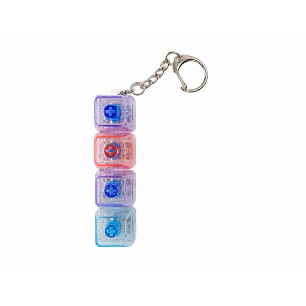 4 Keys LED Fidget Clicker, Learning SPACE