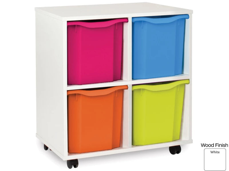 4 Quad Portable Tray Unit, Learning SPACE