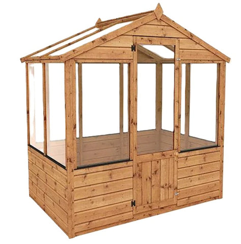 4 x 6 Traditional Greenhouse-Eco Friendly, Forest School & Outdoor Garden Equipment, Greenhouses & Planters, Mercia Garden Products, Pollination Grant, Sheds, Wellbeing Furniture-Mainland UK Install-Learning SPACE