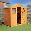 4 x 6 Shiplap Apex - Front Windows Shed-Eco Friendly, Forest School & Outdoor Garden Equipment, Mercia Garden Products, Sheds, Wellbeing Furniture-Learning SPACE