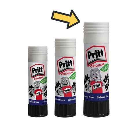 43g Large Original Pritt Stick-Art Materials,Arts & Crafts,Back To School,Early Arts & Crafts,Glue,Primary Arts & Crafts,Primary Literacy,Stationery,Stock-Learning SPACE