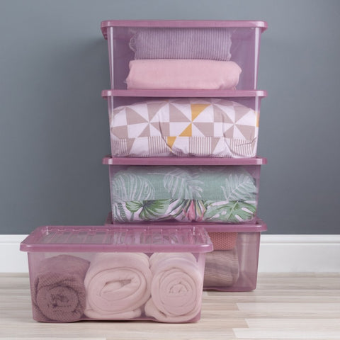 45L Storage Box - Dusky Orchid Colour, Learning SPACE