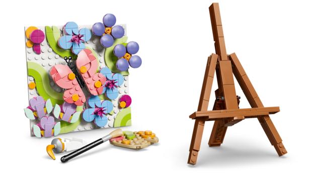 LEGO® Creator (31390) 3-in-1 Floral Art Decor Painting, Activity Toys Learning SPACE