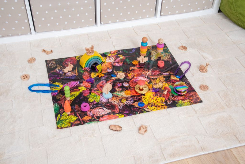 Autumn Leaves A2 Play Mat, Learning SPACE