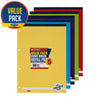 5 Pack A4 160-Page Refill Pads – Top Bound (Assorted Colours)-Paper & Card,Premier Office-Learning SPACE