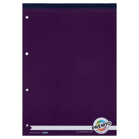 5 Pack A4 160-Page Refill Pads – Top Bound (Assorted Colours)-Paper & Card,Premier Office-Learning SPACE