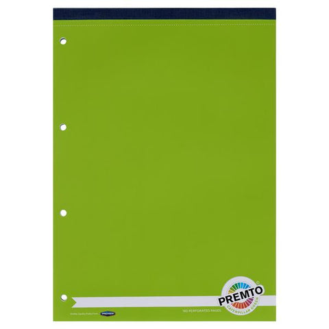 5 Pack A4 160-Page Refill Pads – Top Bound (Assorted Colours)-Paper & Card,Premier Office-Learning SPACE