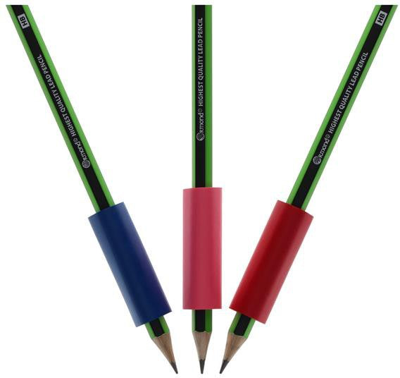5 Triangular Pencil Grippers, Learning SPACE