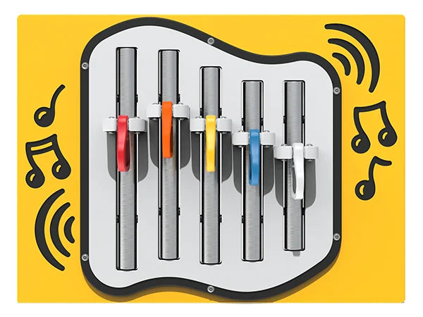 5 Tube Cam Chimes Musical Panel, Learning SPACE