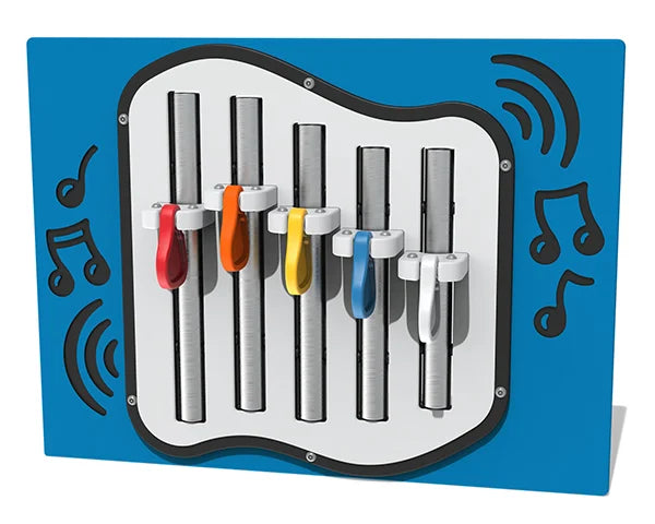 5 Tube Cam Chimes Musical Panel, Learning SPACE