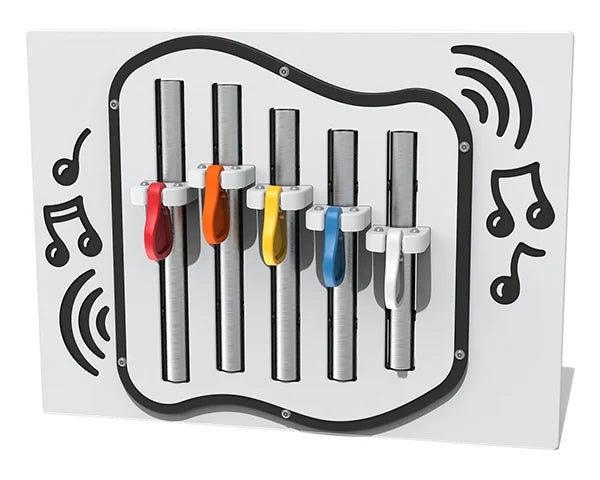 5 Tube Cam Chimes Musical Panel, Learning SPACE