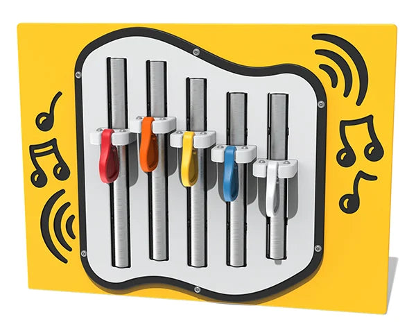 5 Tube Cam Chimes Musical Panel, Learning SPACE