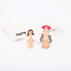 Wooden Enchanted Figures Set, Learning SPACE