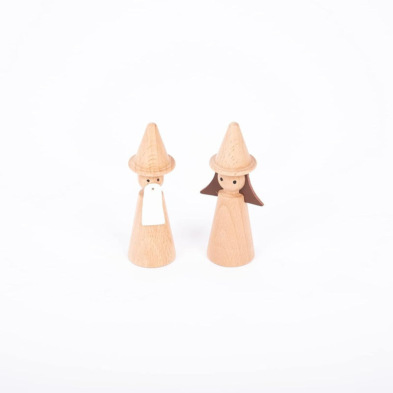 Wooden Enchanted Figures Set, Learning SPACE