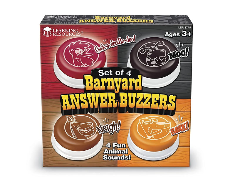 Barnyard Answer Buzzers (Set of 4)