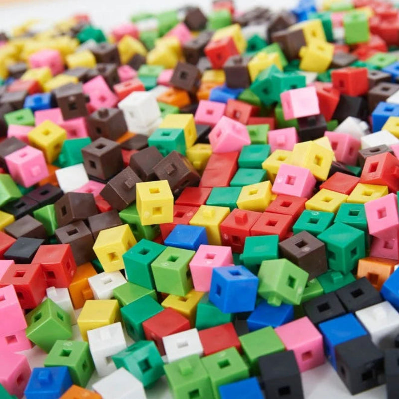 Linking Cubes (1000) - 2cm, Maths Toys Learning SPACE