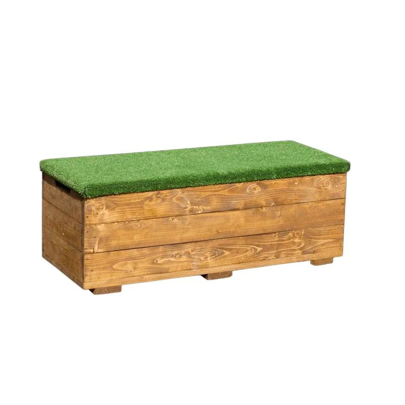 Green Grass Bench with Storage, Learning SPACE