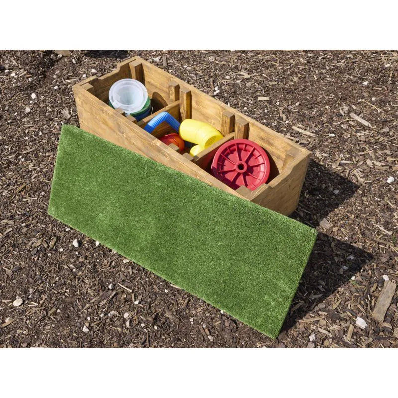 Green Grass Bench with Storage, Learning SPACE