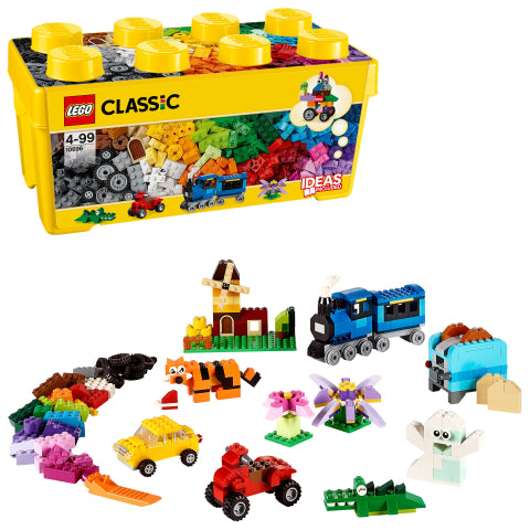 LEGO® Classic (10696) Medium Creative Brick Box, Activity Toys Learning SPACE