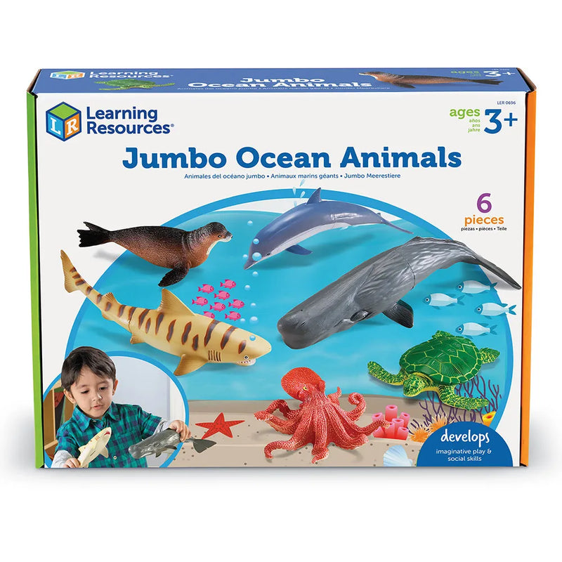 Learning Resources Jumbo Ocean Animals, Learning SPACE