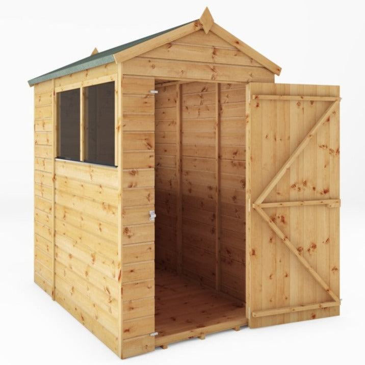 6 x 4 Modular Shiplap Apex Shed, Learning SPACE