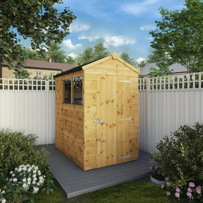 6 x 4 Modular Shiplap Apex Shed, Learning SPACE