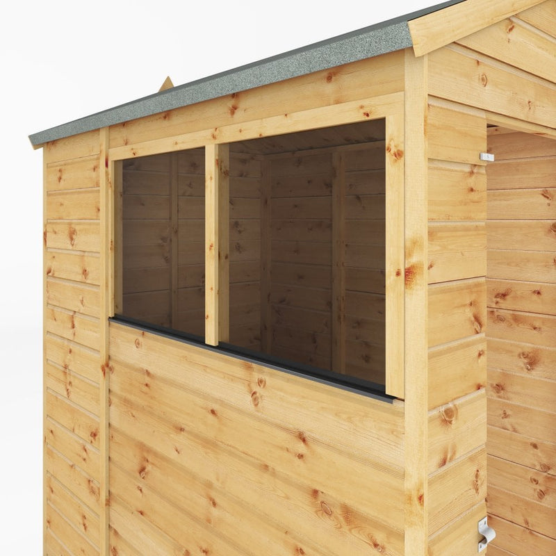 6 x 4 Modular Shiplap Apex Shed, Learning SPACE