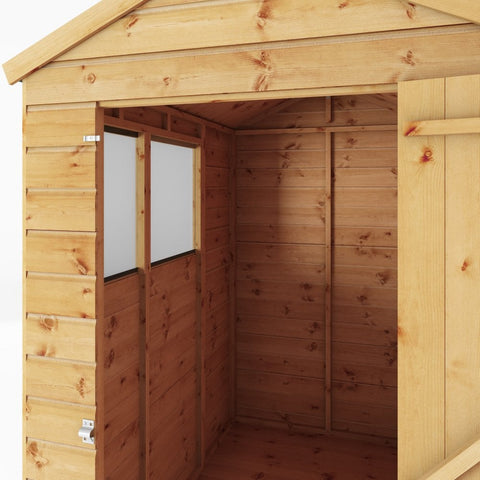 6 x 4 Modular Shiplap Apex Shed-Eco Friendly, Forest School & Outdoor Garden Equipment, Mercia Garden Products, Sheds, Wellbeing Furniture-Learning SPACE