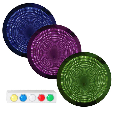 60cm Infinity Mirror with Giant Remote Buttons-Infinity mirror,Mirror,Playlearn,SCOTEXCEL,Sensory Mirrors,Visual Fun,Visual Sensory Toys-Learning SPACE