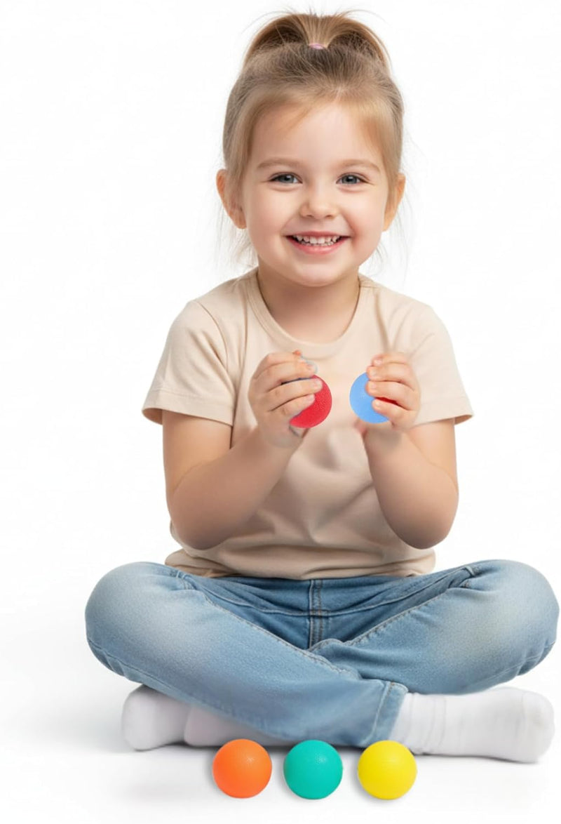 5PK Therapy Hand Strengthening Balls, Learning SPACE